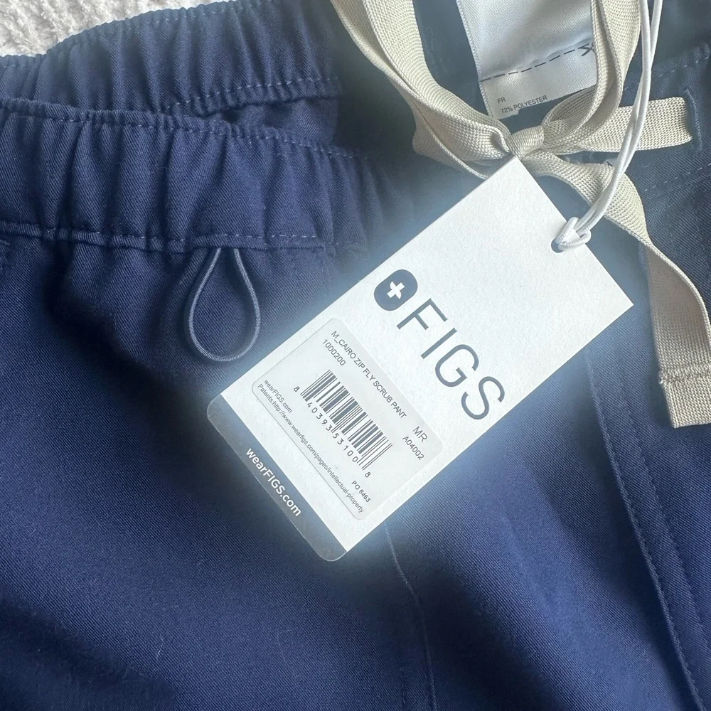 Figs Men's Cairo Scrub Pants in Navy
